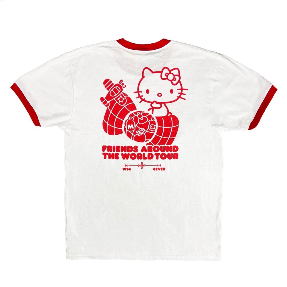 Hello Kitty Friends Around the World Tour Tshirt